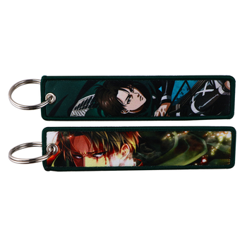 Брелок тканевый Атака титанов Леви Аккерман Attack on Titan Levi Ackerman 10 см 2858024645