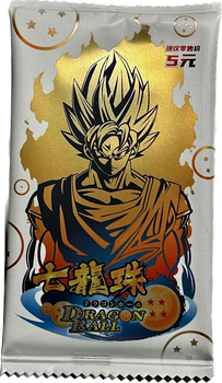 Колекційні картки бустер-упаковка Перли дракона Dragon Ball CC DB 01