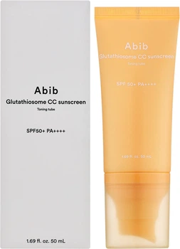 Солнцезащитный крем Abib Glutathiosome CC Sunscreen Toning Tube SPF 50+ PA++++ 50мл
