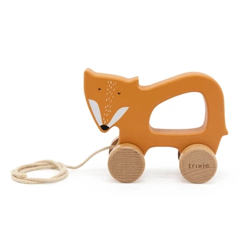Zabawka drewniana do ciągnięcia Lis Trixie Baby (5400858362001)