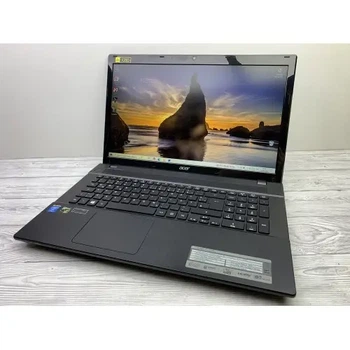 Ноутбук Acer Aspire V3-772G 17.3 Core i7-4702MQ 2.2 ГГц 8GB 240GB + Windows 10 Home + АКБ + ЗП Вживані Б/В | 26644