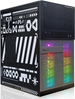 Компьютер Dell Gaming PC / Intel Core i5-4570 / RAM 16GB / SSD 512GB / AMD Radeon RX 550 / 1 x HDMI / LAN / Wi-Fi 5 / Bluetooth 5 / Windows 11 / Черный (101954520) - Уценка