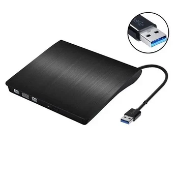 Внешний USB 3.0 DVD-RW/CD-RW привод ECD819-SU3 – портативный оптический дисковод