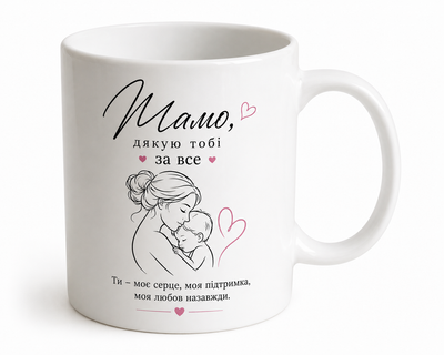 Чашка для мами 330 мл.