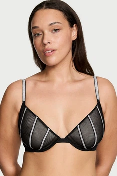 Бюстгальтер с мягкой чашкой Victoria's Secret 70B Черный (147008)