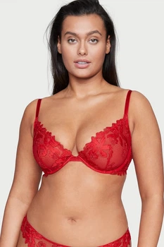 Бюстгальтер с мягкой чашкой Victoria's Secret 70C Красный (148099)