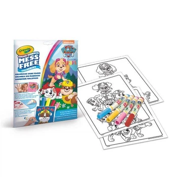 Розмальовка Crayola Color Wonder Цуценячий патруль 18 ст. І 4 фломастери (75-2814-M)