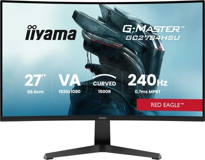 Монітор 27" iiyama G-Master Red Eagle GC2784HSU-B1