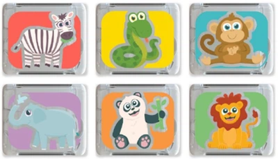 Сенсорні кубики Glo Pals світяться у воді 6 шт (0850065381138)