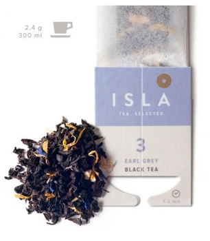 Чай черный Isla Earl Grey с бергамотом №3 на чашку 2,4 г х 10 шт