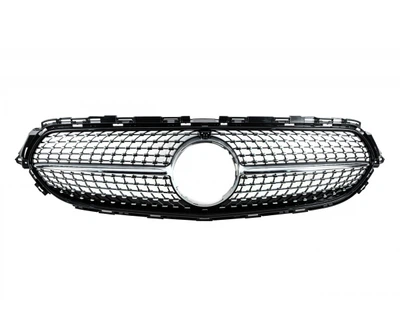 Решетка радиатора Mercedes E-class W213 2020-2022 (ohi-w213-gr11)