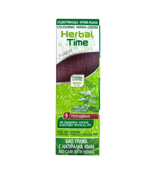 Крем-хна Баклажан №9 Herbal Time