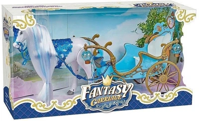Карета для ляльок Adar Fantasy з конем і світлом 1/626331 (5901271626331)