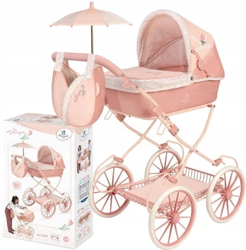 Візок для ляльки DeCuevas Toys Tulipe Рожевий 81074 (8436623380175)