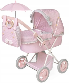 Візок для ляльки DeCuevas Toys Sophie Рожевий 85075 (8436623380663)