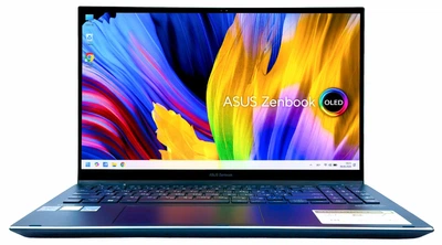 Ноутбук Asus ZenBook Pro 15 Flip OLED: Core i7-12700H / RAM 16 ГБ / Intel Arc A370M, 4 ГБ / SSD 512 ГБ / 15.6" OLED, 120 Гц / Б/В