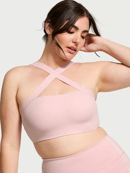 Спортивный топ для фитнеса женский Victoria's Secret 700975028 L Розовый (1159863395)