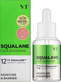 Увлажняющая сыворотка для лица VT Cosmetics Squalane S4 Moisture Ampoule со скваланом и спикулами 30 мл (8803463010508)