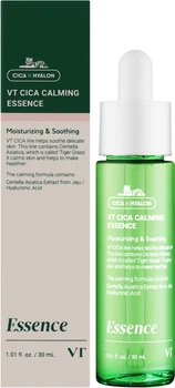 Эссенция для лица VT Cosmetics Cica Calming Essence с центелой для успокоения и обновления кожи 30 мл (8803463016203)