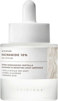Осветляющая ампула для лица SKIN1004 Madagascar Centella Niacinamide 10 Boosting Shot Ampoule с ниацинамидом и микроиглами 30 мл (8809913832492)
