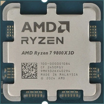 Процессор AMD Ryzen 7 9800X3D sAM5 4.7GHz 8C/16T 120W Tray (100-000001084)