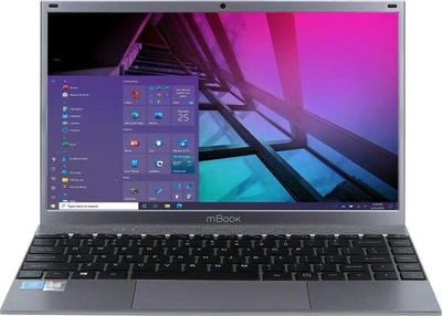 Ноутбук MAXCOM Office mBook (MBOOK14_DARK_GREY), Intel Celeron J4125 / 14" / RAM 8 ГБ DDR4 / SSD 256 ГБ / Intel UHD Graphics 600 / Windows 11 Home / Темно-сірий