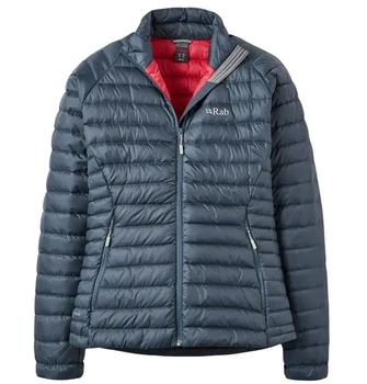Куртка Rab Microlight Jacket Wmns S Steel (1033-RB QDB-17-STE-10)