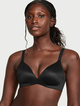 Бюстгальтер уплотненный бесшовный Victoria's Secret 335047731 36C Черный (1159863845)