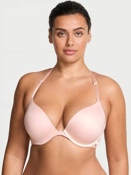 Бюстгальтер с Push-up с косточками Victoria's Secret 71477639 38B Розовый (1159865102)