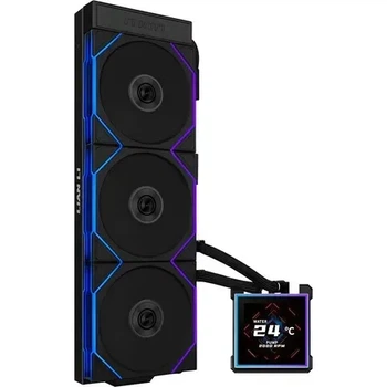 Система жидкостного охлаждения Lian Li HydroShift II LCD-S 360TL Black (G89.GHS2LCDS36TB.00)