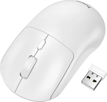 Беспроводная Мышь Hoco GM42 2.4G (800-1200-1600 DPI) 1xAA White (45113)