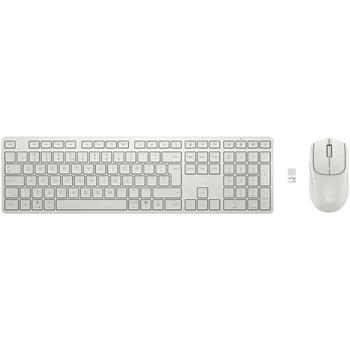 Комплекти HP Комплект бездротовий HP 490C мишка і клавіатура Multi-Device Dual-Mode з підставкою (BE1M5AA) Білий
