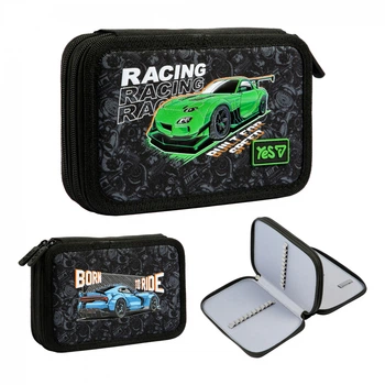 Пенал твердий Yes HP-01 подвійний Racing Life (533715)