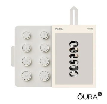 Набор примерочных колец Oura Ring 5 Sizing Kit комплект для подбора смарт кольца пластиковый примерочный для измерения пальца перед покупкой определения размера