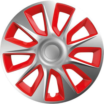 Колпаки Elegant 14 Stratos RC silver&red