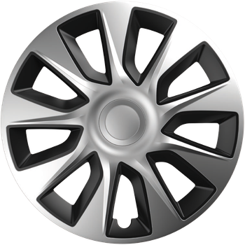 Колпаки Elegant 13 Stratos RC silver&black