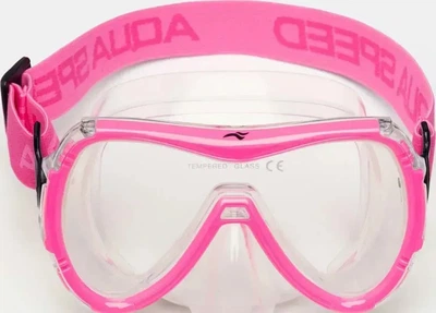 Маска для дайвінгу Aqua Speed RAY FS, рожева