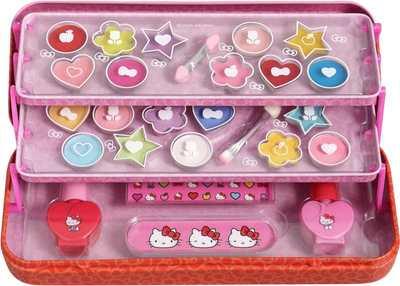 Косметичний набір для дітей Air Val International Hello Kitty з 3 рівнями (8411114096032)