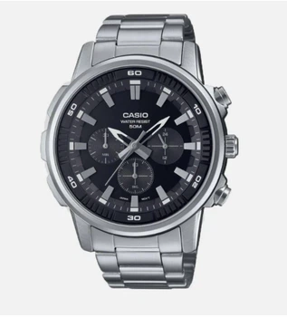 Мужские часы Casio MTPE505D серый-черный