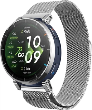 Міланський Петля Milano для Amazfit Active 3 Premium Silver (45048-59)