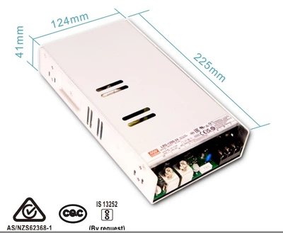 Блок питания Mean Well 1200W DC24V IP20 (LRS-1200-24)