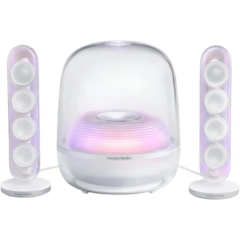 Беспроводная акустическая система Harman/Kardon SoundSticks 5 2.1 190 Вт Bluetooth 5.4 White (HKSOUNDSTK5WEP)