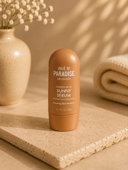 Жидкий бронзер для лица Isle of paradise Sunny serum instant face