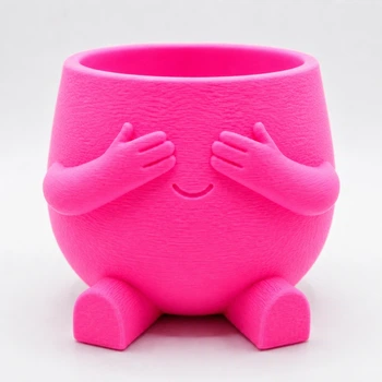 Кашпо 3D More Хованки 6.5x5.8 см 100 мл Рожевий