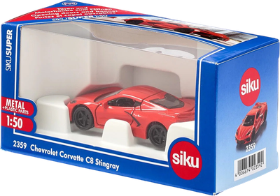 Metalowy model samochodu Siku Chevrolet Corvette Stingray 1:50 (4006874023592)