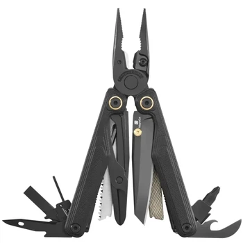 Мультитул Leatherman 833334 Wave Alpha Obsidian
