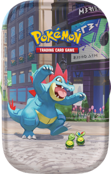 Zestaw kart Pokemon TCG: Q2 Mini Tin - D - Lumiose City Min Tin – Feraligatr (196214139558)