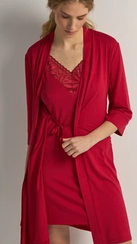 Халат женский Ellen Margaret lgm 200/41/02 2XL красный