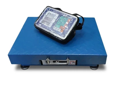 Весы электронные торговые WiFi 200кг 32х42см 4В Blue BITEK TCS-R2-200, Весы торговые платформенные напольные, Весы товарные
