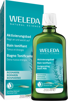 Молочко для ванны Weleda Розмариновое Бодрость 200 мл (4001638098236)
